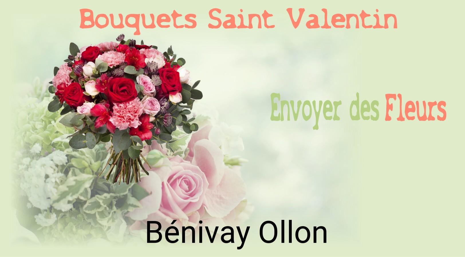 Roses de Saint-Valentin livrées à Bénivay-Ollon