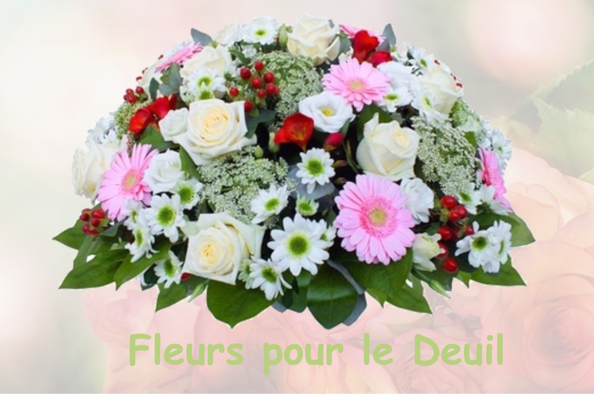 fleurs deuil BENIVAY-OLLON